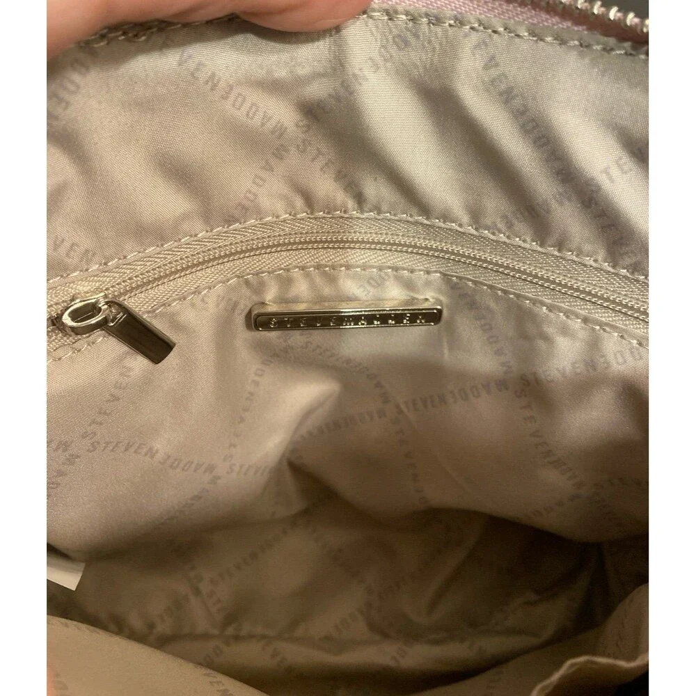 Steve Madden Crossbody Bag  Domed Soft‎ Pink Mauve Purse  Like New